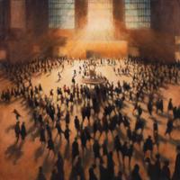 Bill Jacklin ACCUSATION, GRAND CENTRAL Painting, 48H - Sold for $14,080 on 02-21-2026 (Lot 373).jpg